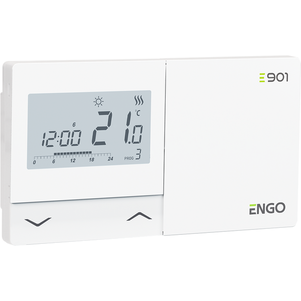 E901 - Programmierbarer, kabelgebundener Temperaturregler Engo Controls