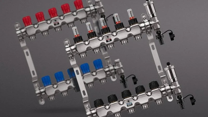 Heizkreisverteiler mit Topmeter Wigell