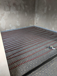 TempusFlat Klett Dünnschicht Fußbodenheizung Hertoec