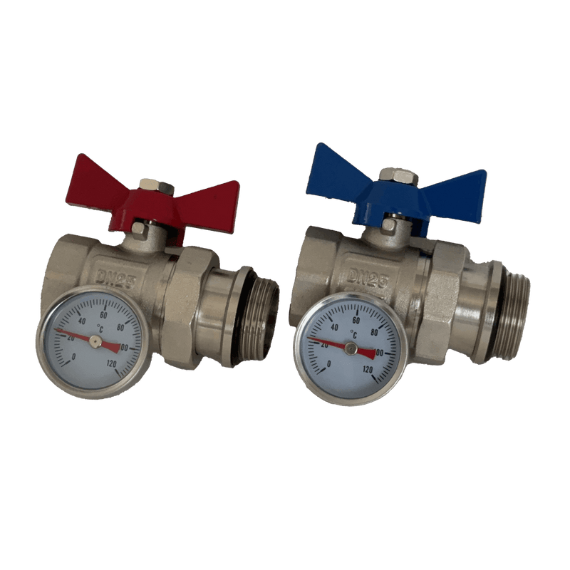 Kugelhahn-Anschluss-Set für Heizkreisverteiler – Sicher & effizient! Wigell