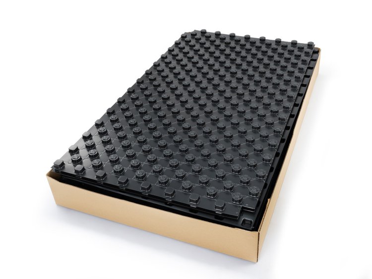 Noppenplatte Fußbodenheizung Systemplatte N-PS 1 mm MC Therm