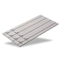 Gipsfaser Trockenbau Fußbodenheizung gerades Element 25 mm MC Therm Systemtechnik