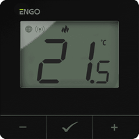 E25-BAT Engo intelligentes Thermostat Engo Controls