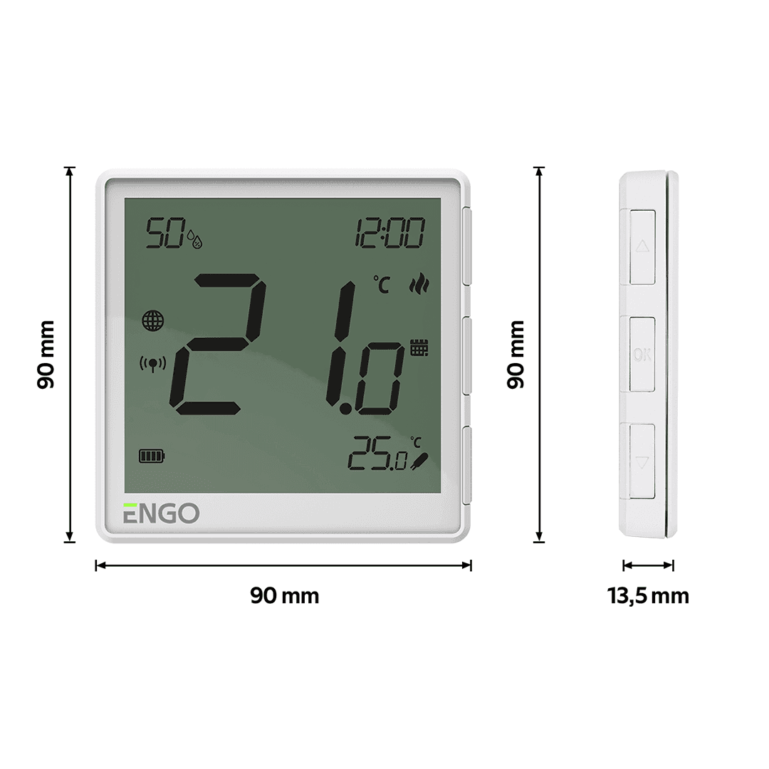 EONE - BAT – Intelligentes ZigBee - Raumthermostat - MC Therm Shop