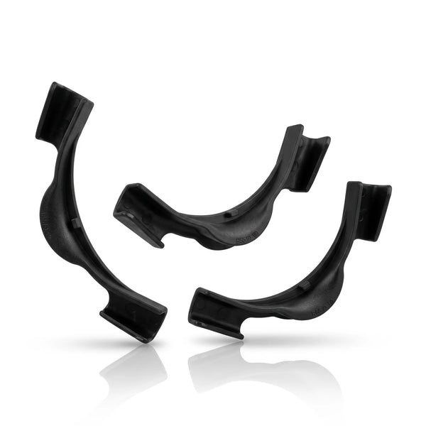 Rohrführungsbogen 90° Winkelspanne für Fußbodenheizung, schwarz, R 55 – MC Therm
