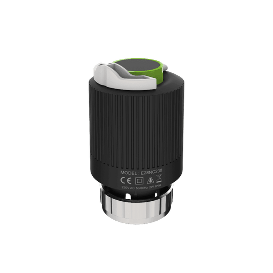 Thermoelektrischer Stellantrieb Engo E30NC - 230 fĂĽr FuĂźbodenheizung - MC Therm Shop