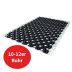 10m² Dünnschicht Fußbodenheizung Noppenfolie NerthusFlow für 10-12er Rohr