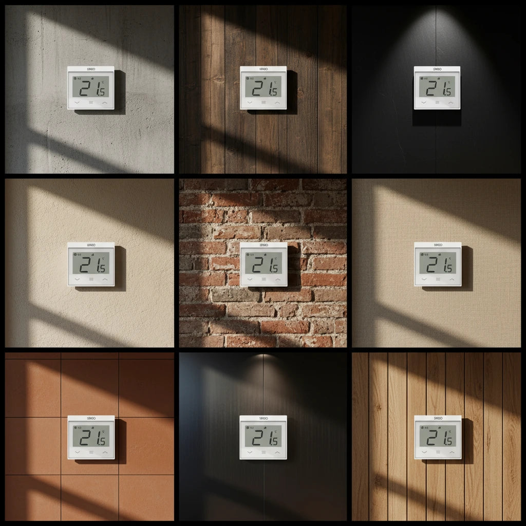 E55-B/W 230V – Wifi-Raumthermostat Engo Controls