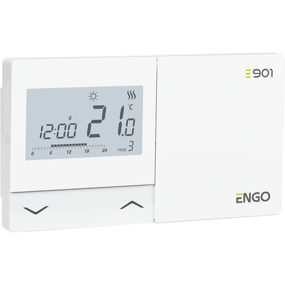 E901 - Programmierbarer, kabelgebundener Temperaturregler Engo Controls