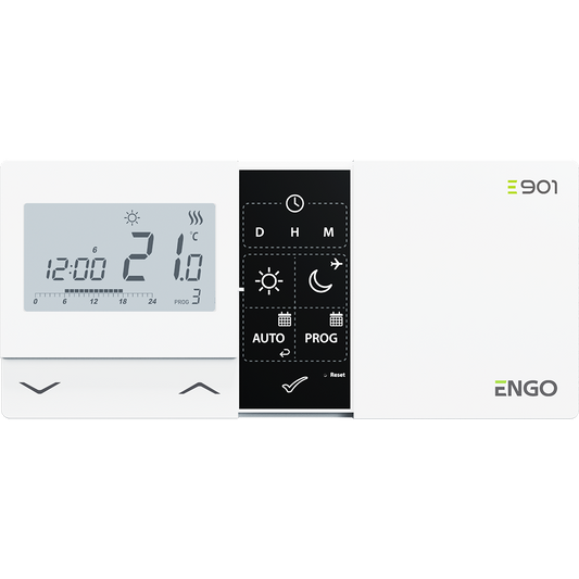E901 - Programmierbarer, kabelgebundener Temperaturregler Engo Controls