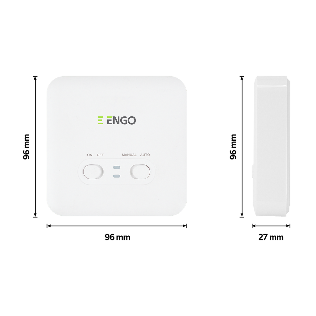E901-RF – Kabelloses Funk-Thermostat 868 MHz Engo Controls