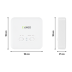 E901-RF – Kabelloses Funk-Thermostat 868 MHz Engo Controls