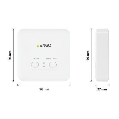 E901-RF – Kabelloses Funk-Thermostat 868 MHz Engo Controls