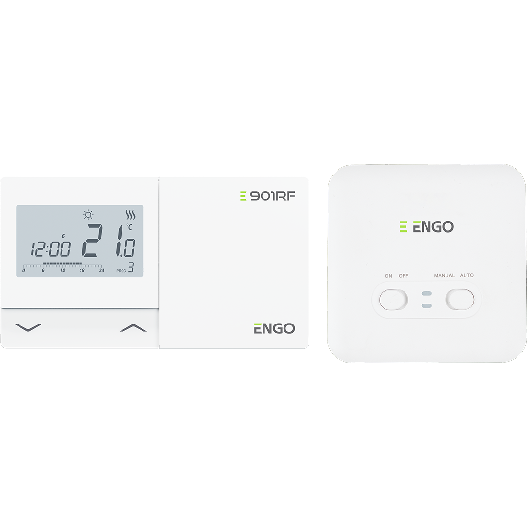 E901-RF – Kabelloses Funk-Thermostat 868 MHz Engo Controls