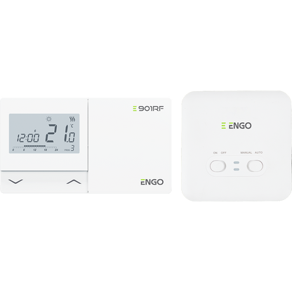 E901-RF – Kabelloses Funk-Thermostat 868 MHz Engo Controls