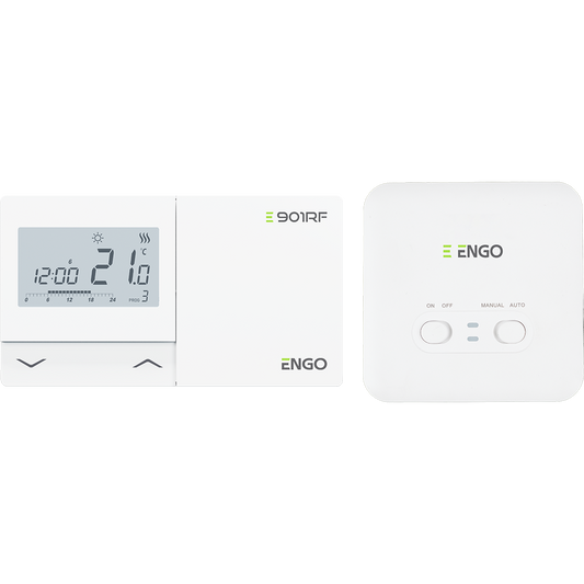 E901-RF – Kabelloses Funk-Thermostat 868 MHz Engo Controls
