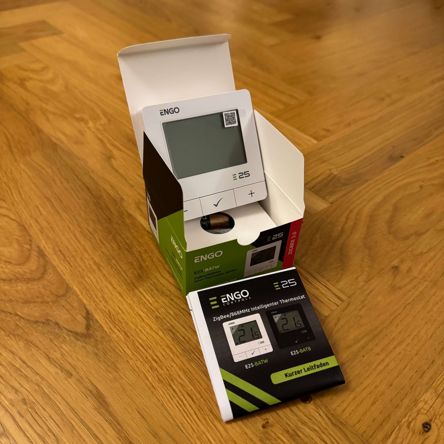 E25-BAT Engo intelligentes Thermostat Engo Controls