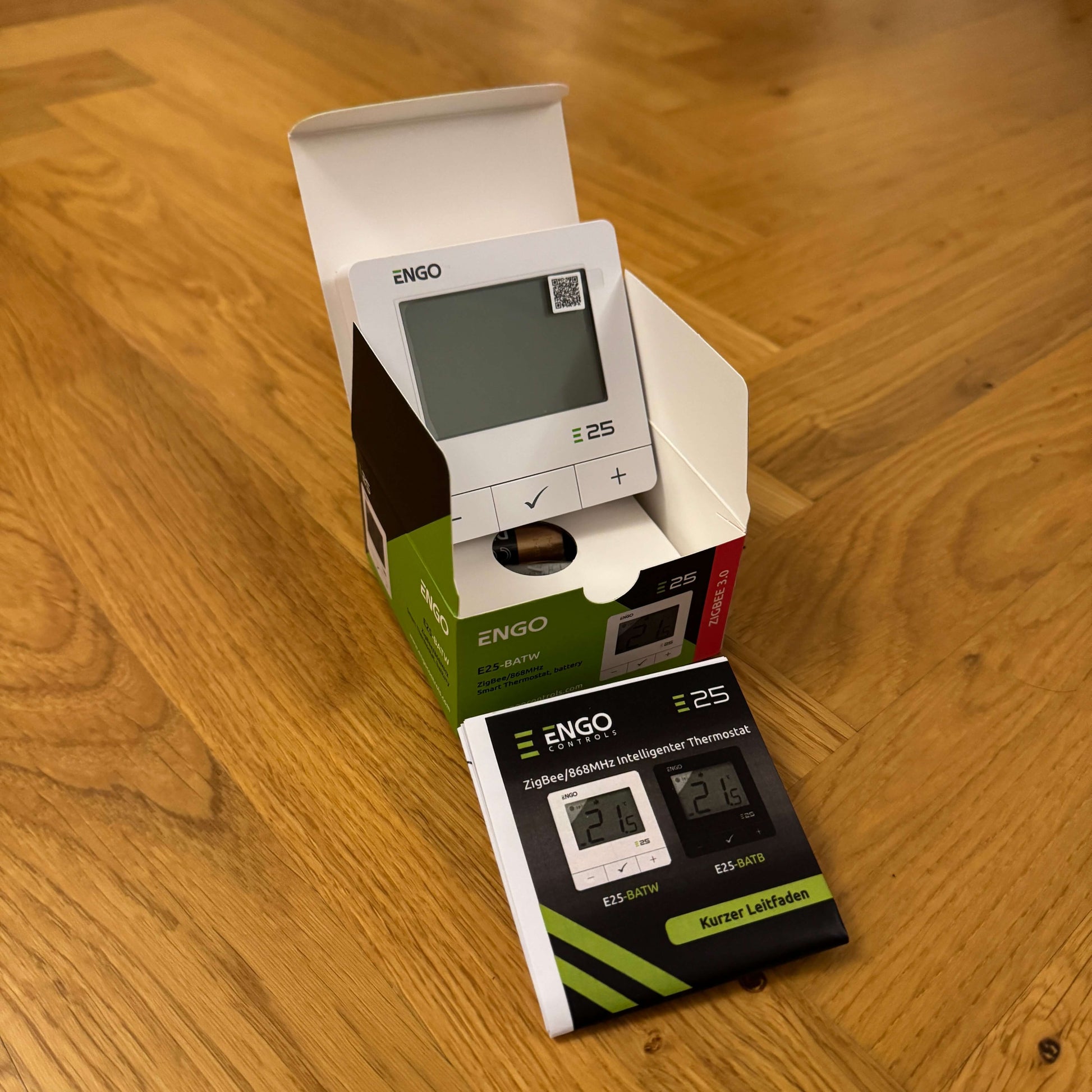 E25-BAT Engo intelligentes Thermostat Engo Controls