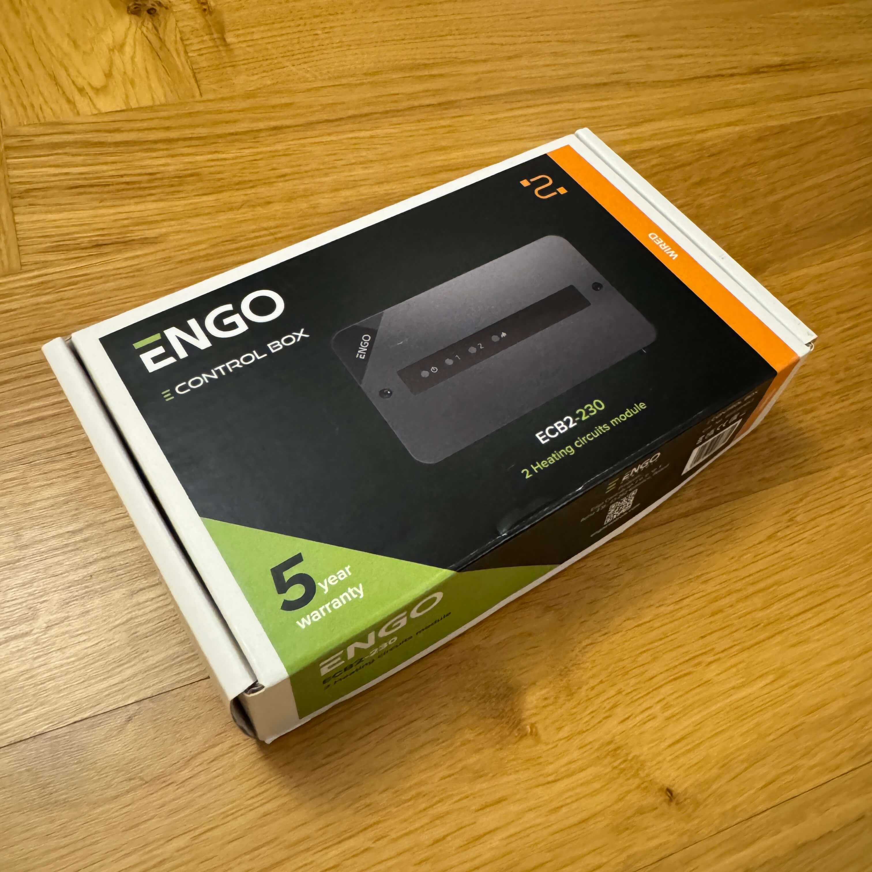 Mini-Regelklemmleiste ECB2-230 V kabelgebunden 2 Zonen Engo Controls