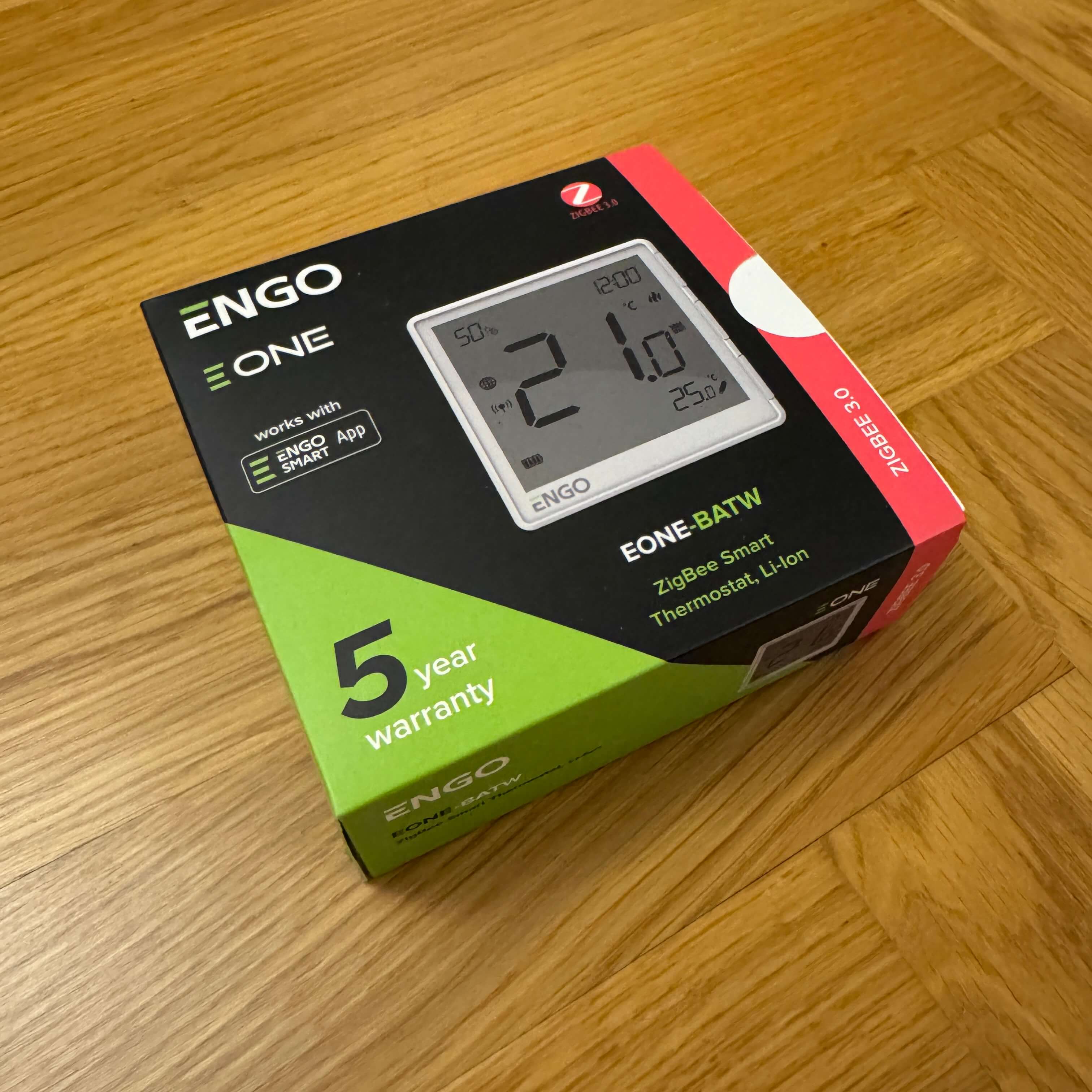 EONE-BAT – Intelligentes ZigBee-Raumthermostat Engo Controls