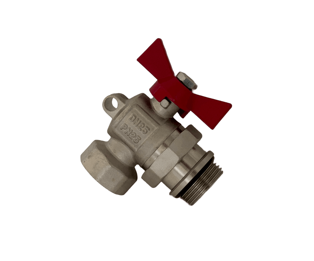 Eckkugelhahn-Anschluss-Set für Heizkreisverteiler – Platzsparend & effizient! Wigell