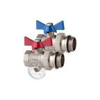 Kugelhahn-Anschluss-Set für Heizkreisverteiler – Sicher & effizient! Wigell