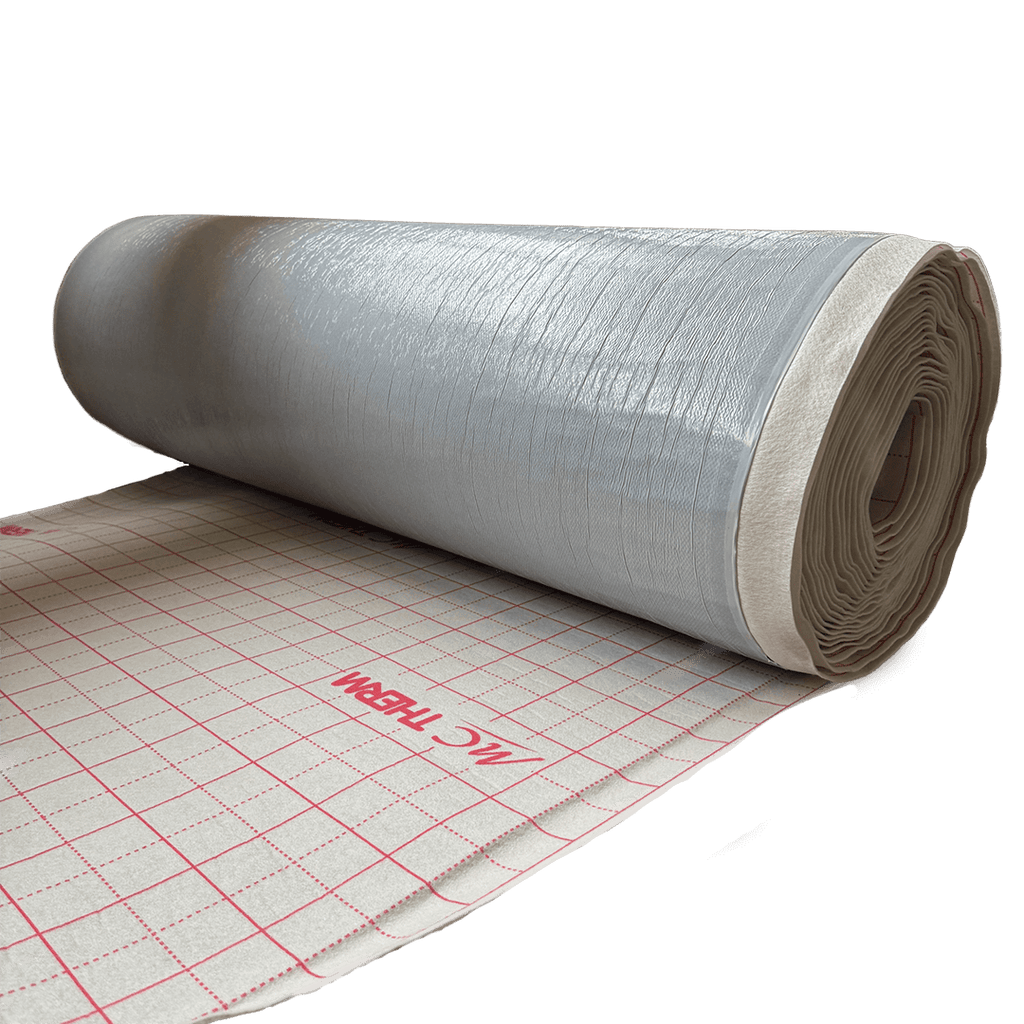 MC KLETT Silent 20m² – 28dB Klettvlies für Fußbodenheizungen MC Therm Systemtechnik