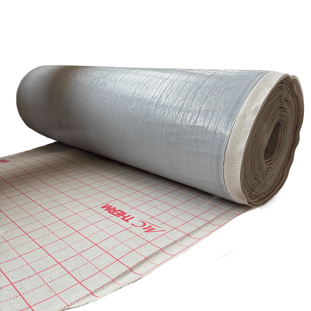 MC KLETT Silent 20m² – 28dB Klettvlies für Fußbodenheizungen MC Therm Systemtechnik