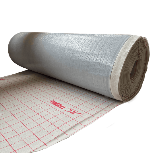 MC KLETT Silent 20m² – 28dB Klettvlies für Fußbodenheizungen MC Therm Systemtechnik
