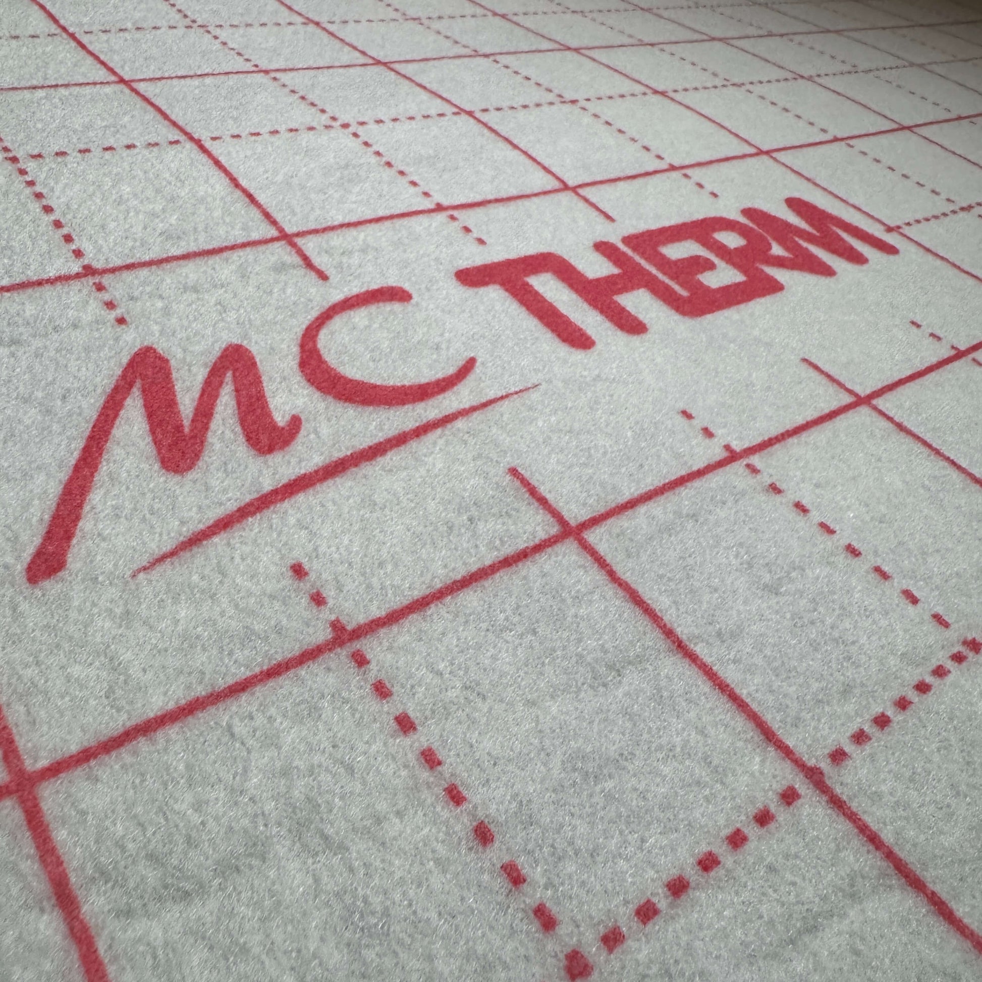 MC KLETT Silent 20m² – 28dB Klettvlies für Fußbodenheizungen MC Therm Systemtechnik