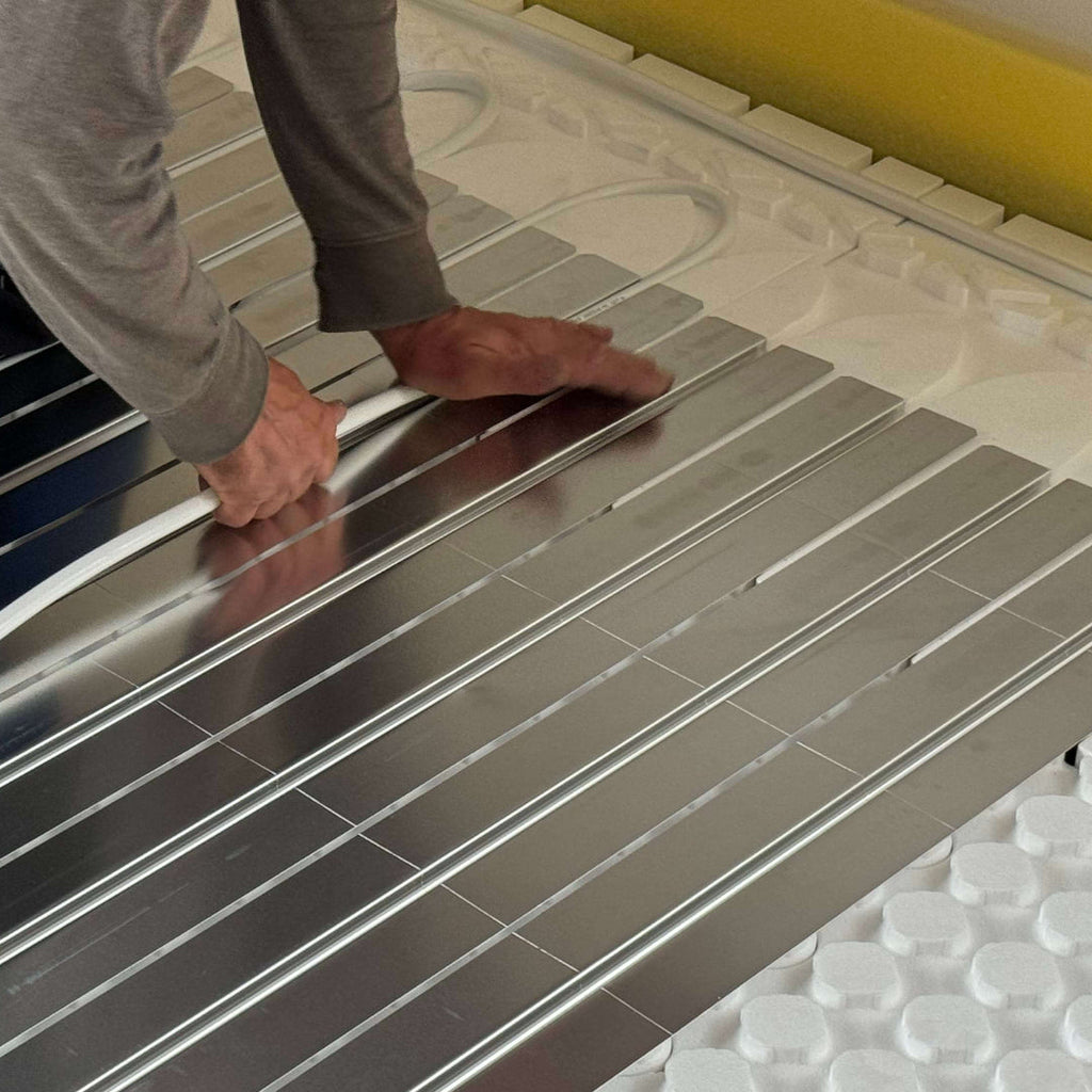 Trockenbau Fußbodenheizung Komplettset | Trockenbausystem-Konfigurator MC Therm