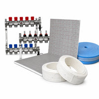 Tackersystem Fußbodenheizung Komplettset 100 m² MC Therm