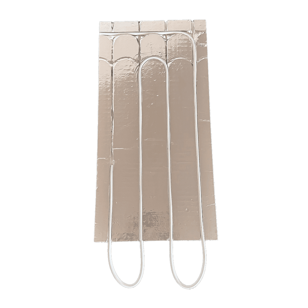 ArdusAlu EPS - Platte – Gerades Element für Fußbodenheizung Trockenbau mit Rohr von oben - MC Therm Shop