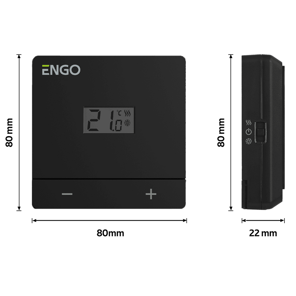 Easy Thermostat 230V Kabelgebunden - MC Therm Shop