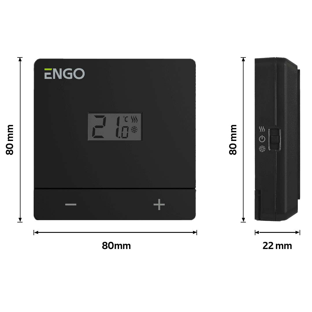 Easy Thermostat 230V Kabelgebunden - MC Therm Shop