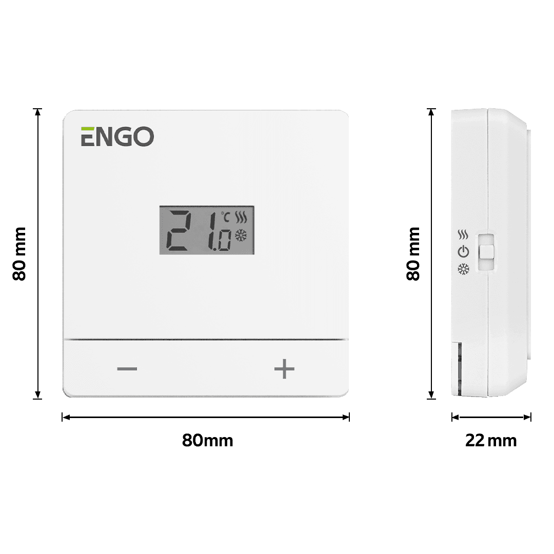 Easy Thermostat 230V Kabelgebunden - MC Therm Shop