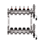 Heizkreisverteiler mit Topmeter und automatischem Entlüfter
