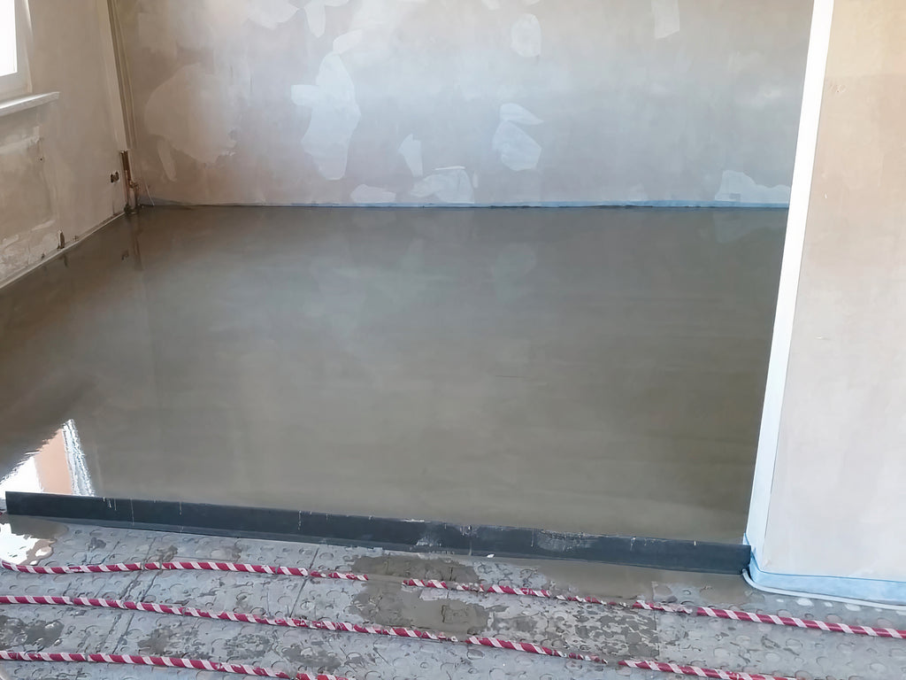 TempusFlat Klett Dünnschicht Fußbodenheizung Hertoec