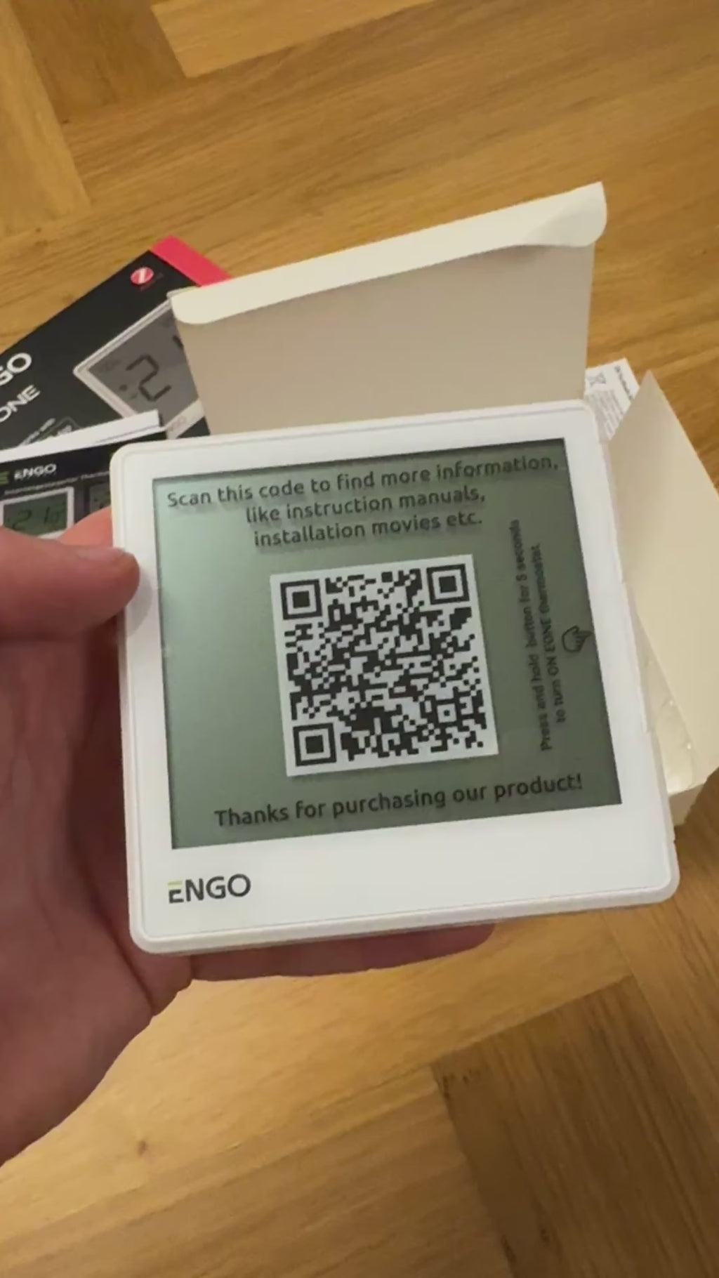 EONE-BAT – Intelligent ZigBee room thermostat